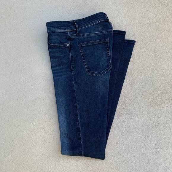Gap 1969 High Rise Resolution Skinny Flare Jeans Sz27 - Picture 5 of 16